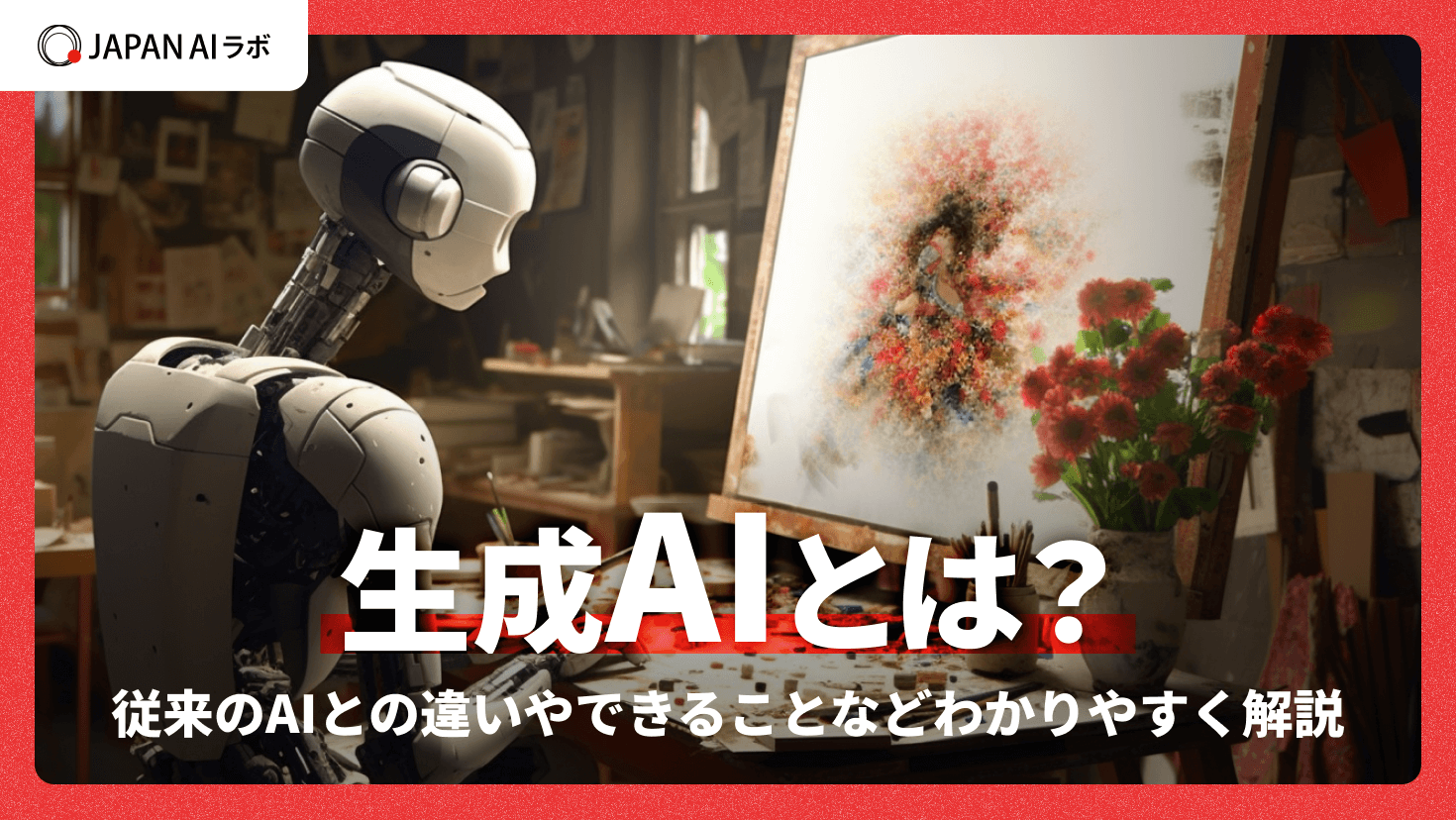 生成AIとは？従来のAIとの違いやできることなどわかりやすく解説