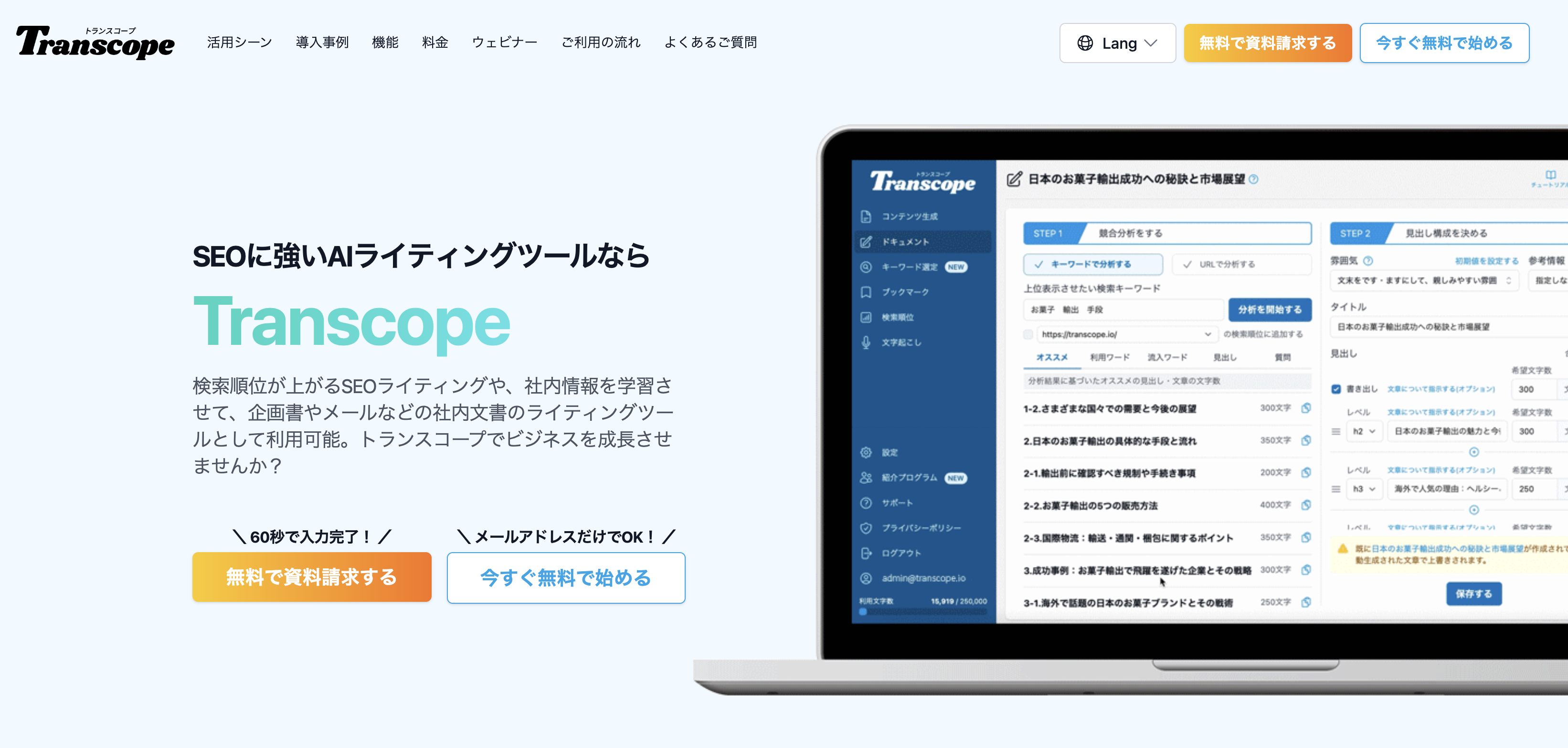 Transcope