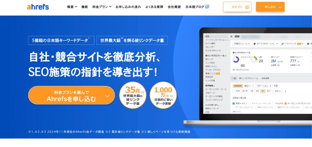 【キーワード選定】Ahrefs